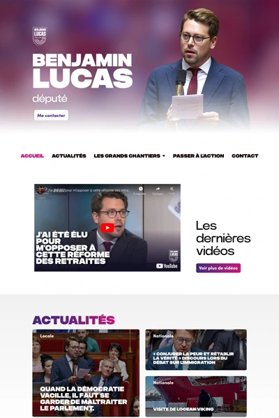 Benjamin Lucas - Député